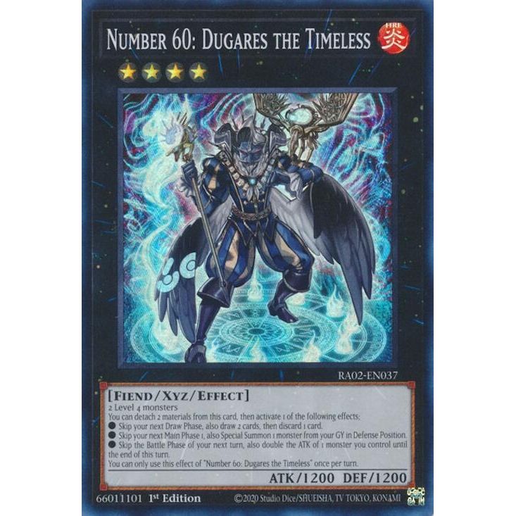 Image for Number 60: Dugares the Timeless (RA02-EN037) (RA02) - YuGiOh