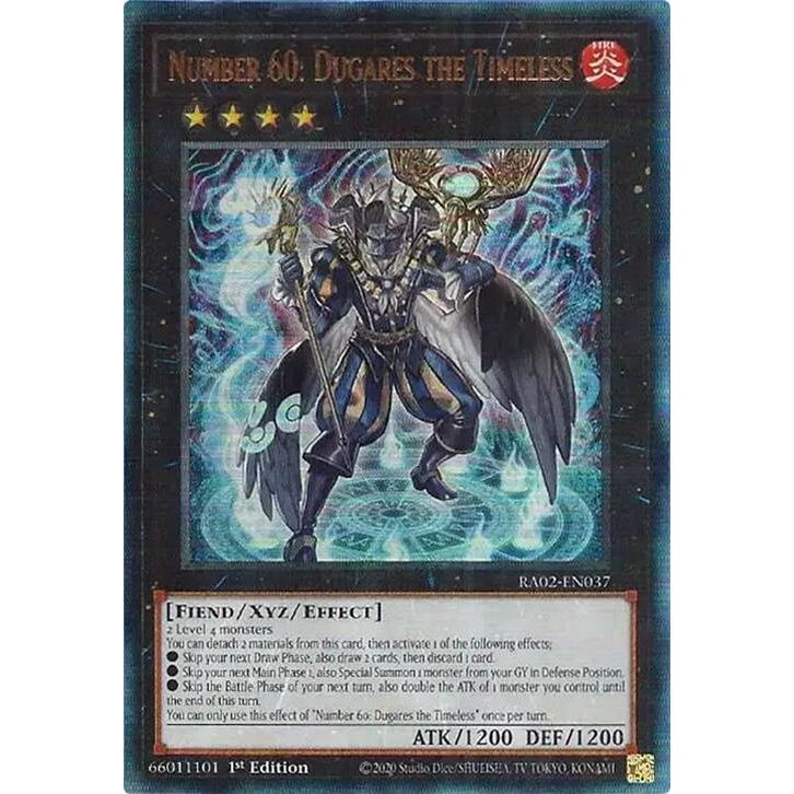 Image for Number 60: Dugares the Timeless (PUR) (RA02-EN037) (RA02) - YuGiOh