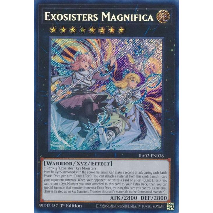 Image for Exosisters Magnifica (Secret Rare) (RA02-EN038) (RA02) - YuGiOh