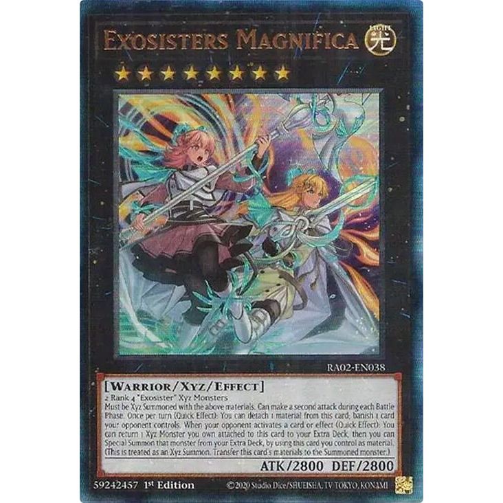 Image for Exosisters Magnifica (PUR) (RA02-EN038) (RA02) - YuGiOh