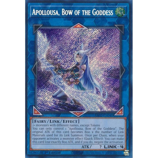 Image for Apollousa, Bow of the Goddess (Alternate Art) (Secret Rare) (RA02-EN040) (RA02) - YuGiOh