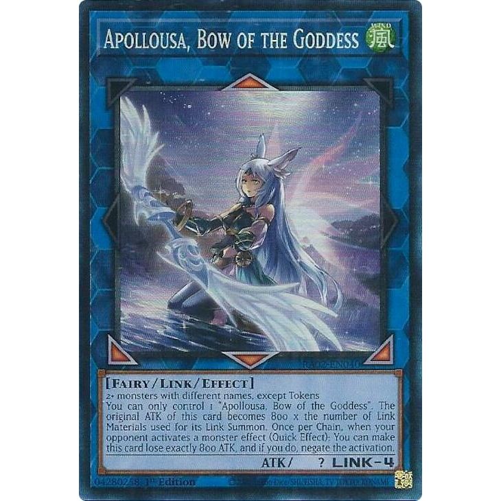 Image for Apollousa, Bow of the Goddess (Alternate Art) (PCR) (RA02-EN040) (RA02) - YuGiOh