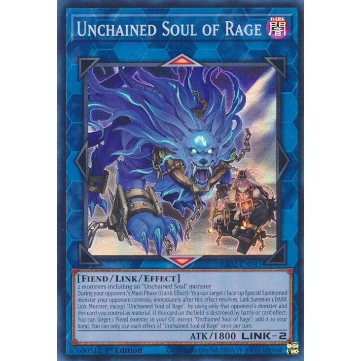 Image for Unchained Soul of Rage (RA02-EN041) (RA02) - YuGiOh