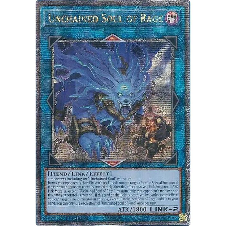 Image for Unchained Soul of Rage (Quarter Century Secret Rare) (RA02-EN041) (RA02) - YuGiOh