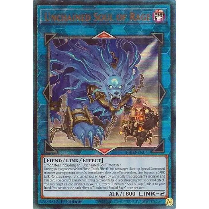 Image for Unchained Soul of Rage (PUR) (RA02-EN041) (RA02) - YuGiOh