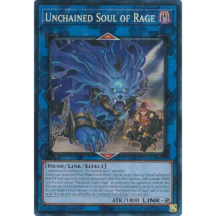 Image for Unchained Soul of Rage (PCR) (RA02-EN041) (RA02) - YuGiOh