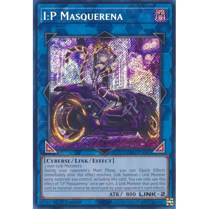 Image for I:P Masquerena (Alternate Art) (Secret Rare) (RA02-EN042) (RA02) - YuGiOh