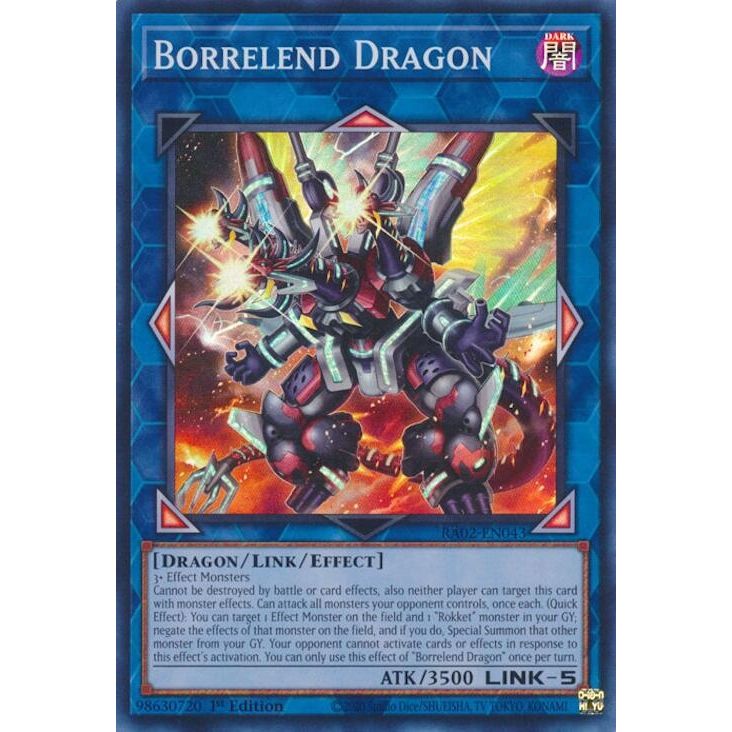 Image for Borrelend Dragon (RA02-EN043) (RA02) - YuGiOh