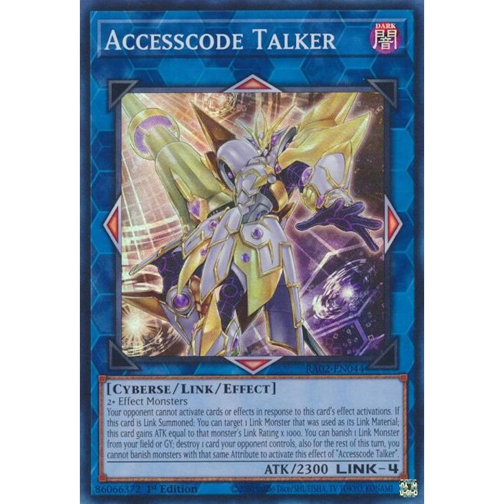 Image for Accesscode Talker (RA02-EN044) (RA02) - YuGiOh