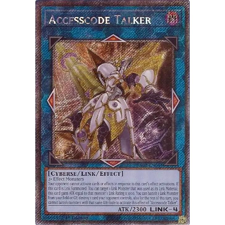 Image for Accesscode Talker (Platinum Secret Rare) (RA02-EN044) (RA02) - YuGiOh