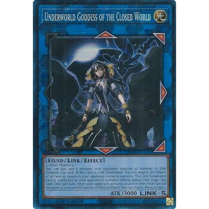 Image for Underworld Goddess of the Closed World (PCR) (RA02-EN045) (RA02) - YuGiOh