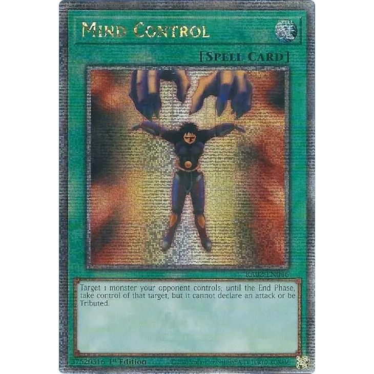 Image for Mind Control (Quarter Century Secret Rare) (RA02-EN046) (RA02) - YuGiOh