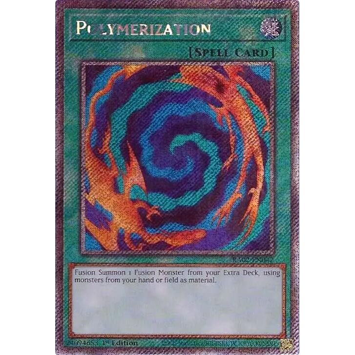 Image for Polymerization (Platinum Secret Rare) (RA02-EN047) (RA02) - YuGiOh