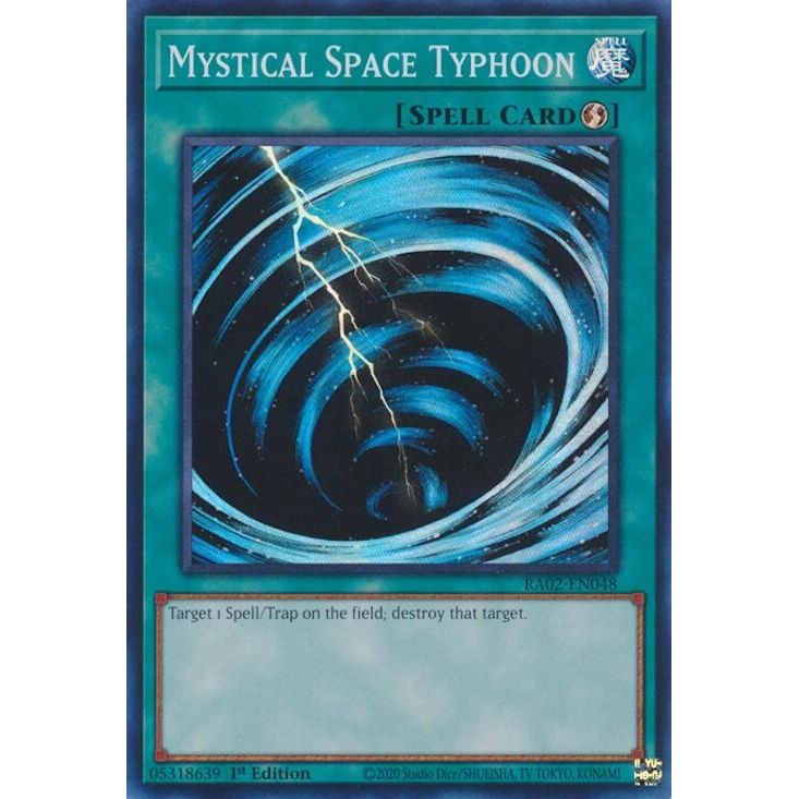 Image for Mystical Space Typhoon (RA02-EN048) (RA02) - YuGiOh