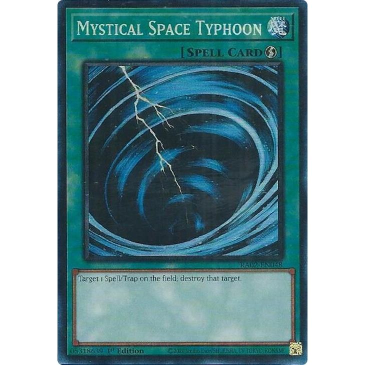 Image for Mystical Space Typhoon (PCR) (RA02-EN048) (RA02) - YuGiOh