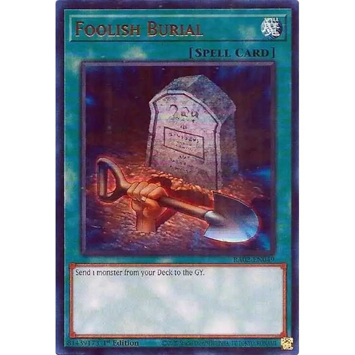 Image for Foolish Burial (UR) (RA02-EN049) (RA02) - YuGiOh