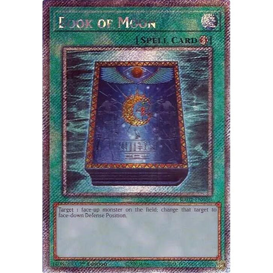 Image for Book of Moon (Platinum Secret Rare) (RA02-EN050) (RA02) - YuGiOh