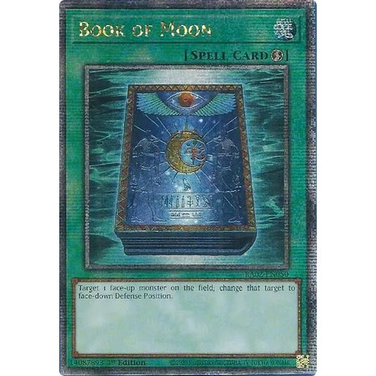 Image for Book of Moon (Quarter Century Secret Rare) (RA02-EN050) (RA02) - YuGiOh