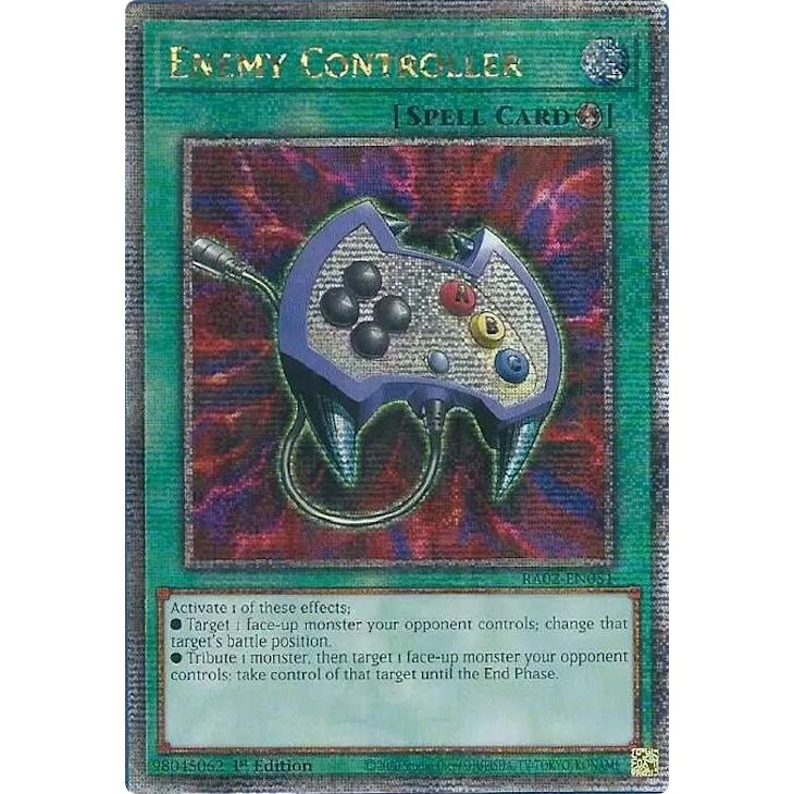 Image for Enemy Controller (Quarter Century Secret Rare) (RA02-EN051) (RA02) - YuGiOh