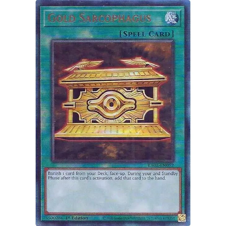 Image for Gold Sarcophagus (PUR) (RA02-EN052) (RA02) - YuGiOh