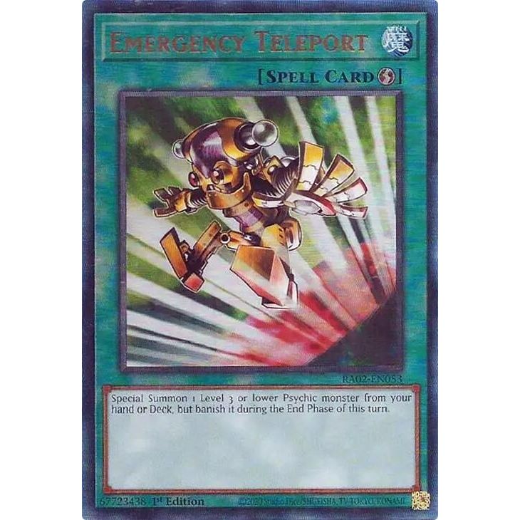 Image for Emergency Teleport (PUR) (RA02-EN053) (RA02) - YuGiOh