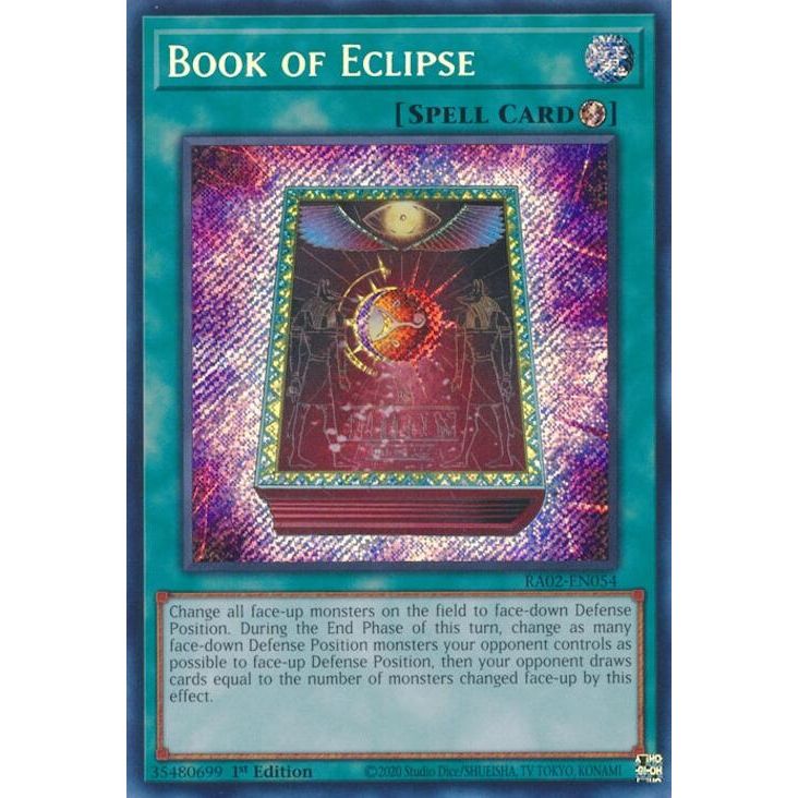 Image for Book of Eclipse (Secret Rare) (RA02-EN054) (RA02) - YuGiOh