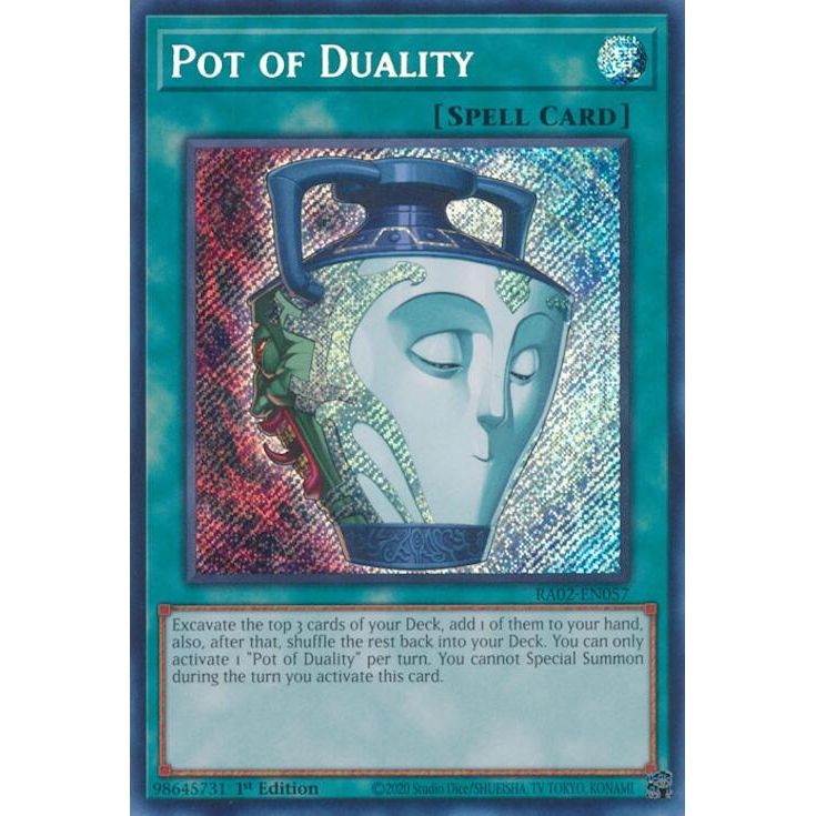 Image for Pot of Duality (Secret Rare) (RA02-EN057) (RA02) - YuGiOh