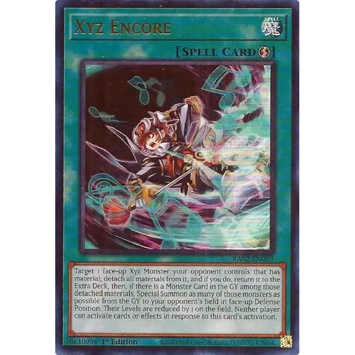 Image for Xyz Encore (UR) (RA02-EN059) (RA02) - YuGiOh