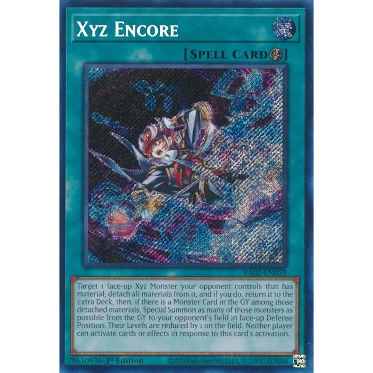 Image for Xyz Encore (Secret Rare) (RA02-EN059) (RA02) - YuGiOh