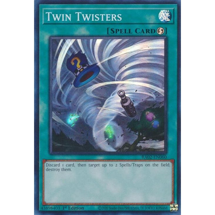 Image for Twin Twisters (RA02-EN060) (RA02) - YuGiOh