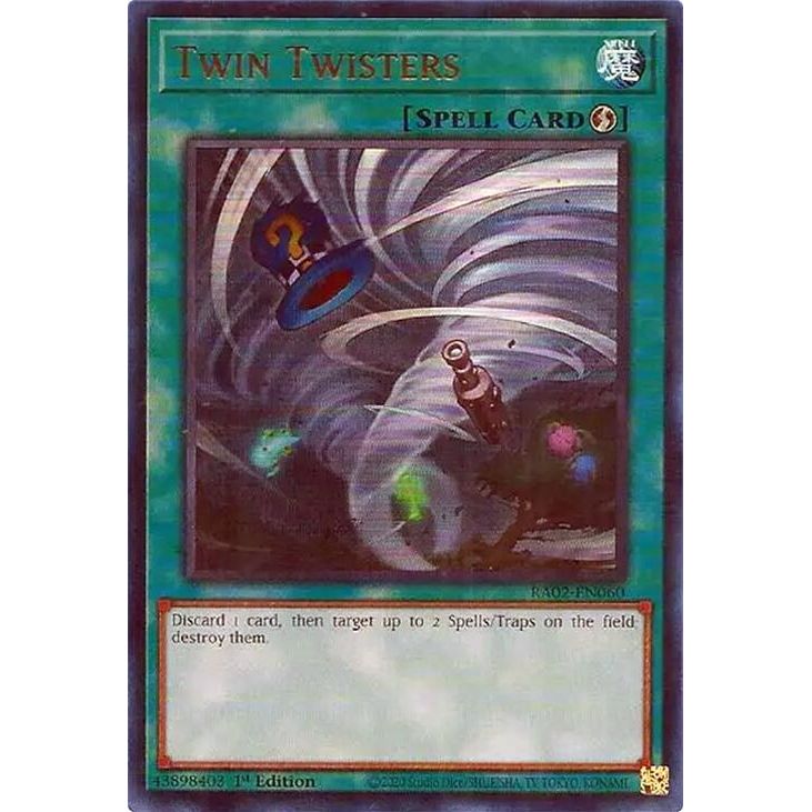 Image for Twin Twisters (UR) (RA02-EN060) (RA02) - YuGiOh