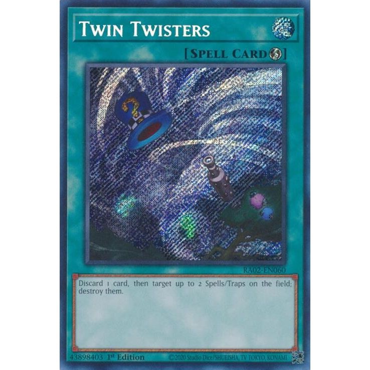 Image for Twin Twisters (Secret Rare) (RA02-EN060) (RA02) - YuGiOh