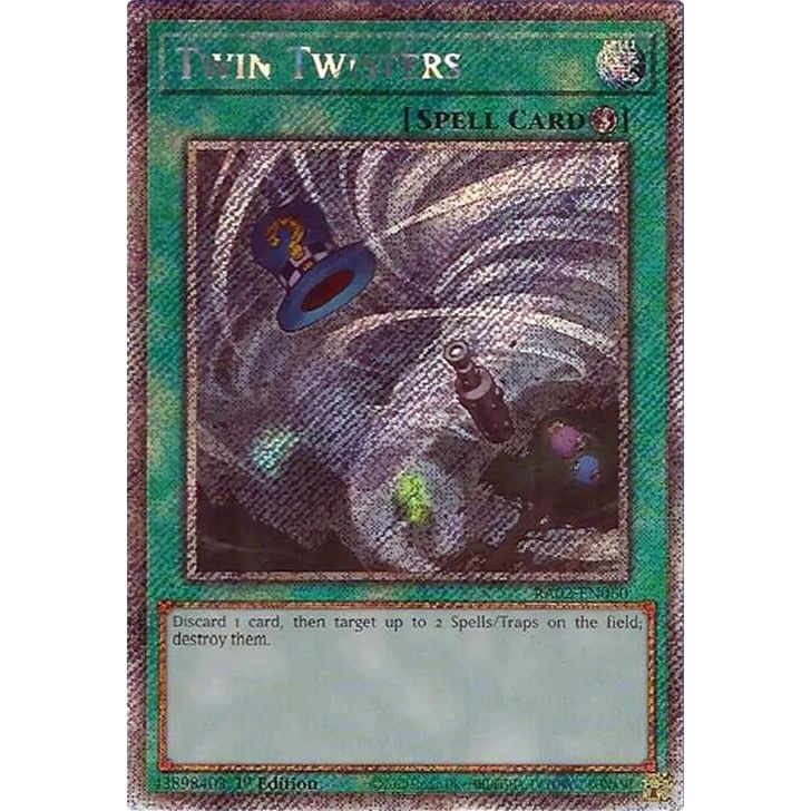 Image for Twin Twisters (Platinum Secret Rare) (RA02-EN060) (RA02) - YuGiOh