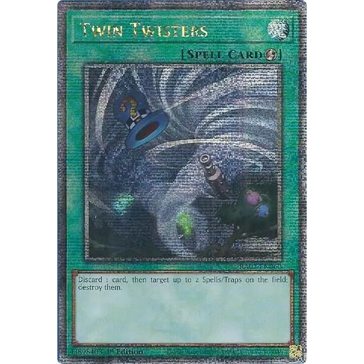 Image for Twin Twisters (Quarter Century Secret Rare) (RA02-EN060) (RA02) - YuGiOh
