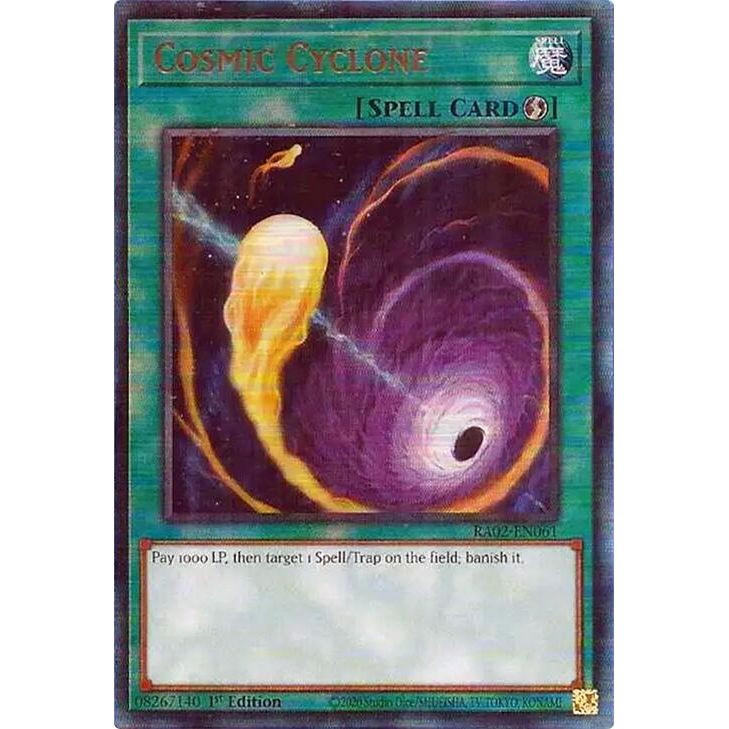 Image for Cosmic Cyclone (PUR) (RA02-EN061) (RA02) - YuGiOh