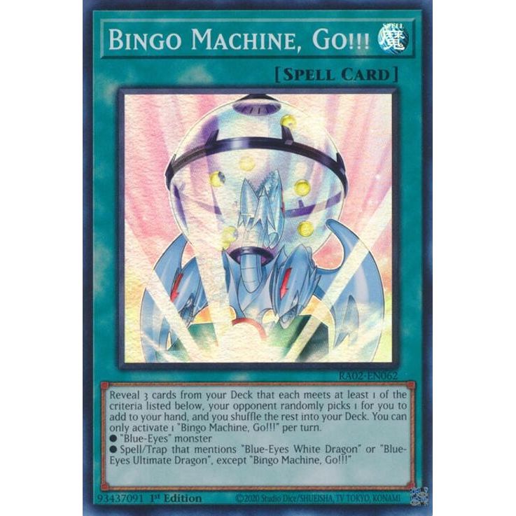 Image for Bingo Machine, Go!!! (RA02-EN062) (RA02) - YuGiOh