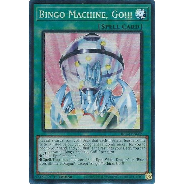 Image for Bingo Machine, Go!!! (PCR) (RA02-EN062) (RA02) - YuGiOh