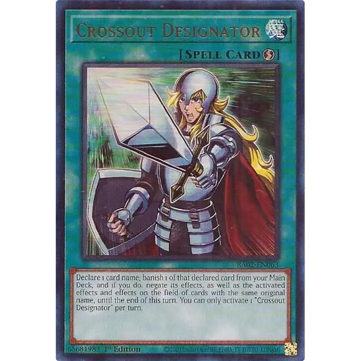 Image for Crossout Designator (UR) (RA02-EN063) (RA02) - YuGiOh