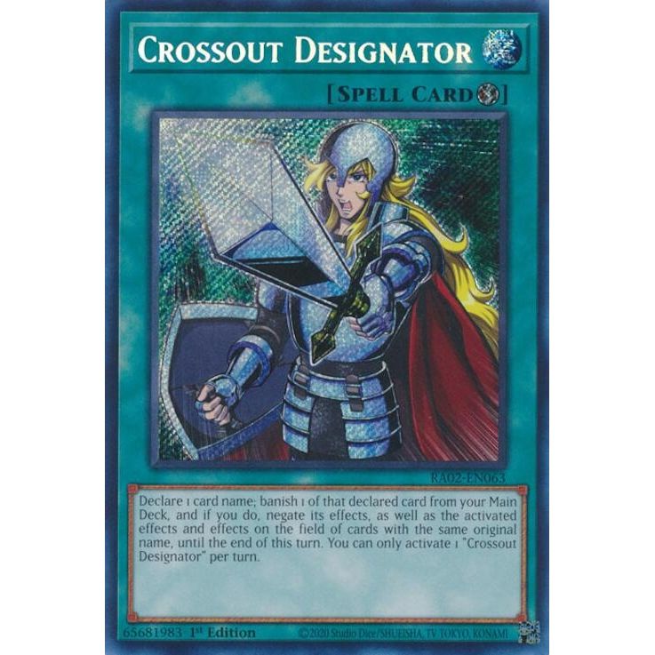 Image for Crossout Designator (Secret Rare) (RA02-EN063) (RA02) - YuGiOh
