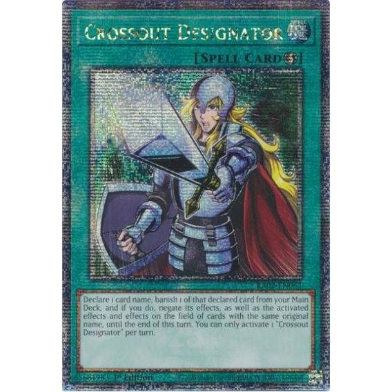 Image for Crossout Designator (Quarter Century Secret Rare) (RA02-EN063) (RA02) - YuGiOh