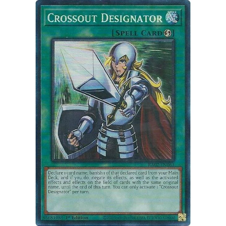 Image for Crossout Designator (PCR) (RA02-EN063) (RA02) - YuGiOh