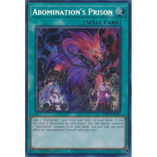 Image for Abomination's Prison (Secret Rare) (RA02-EN064) (RA02) - YuGiOh