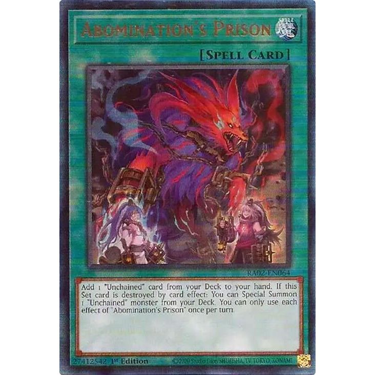 Image for Abomination's Prison (PUR) (RA02-EN064) (RA02) - YuGiOh