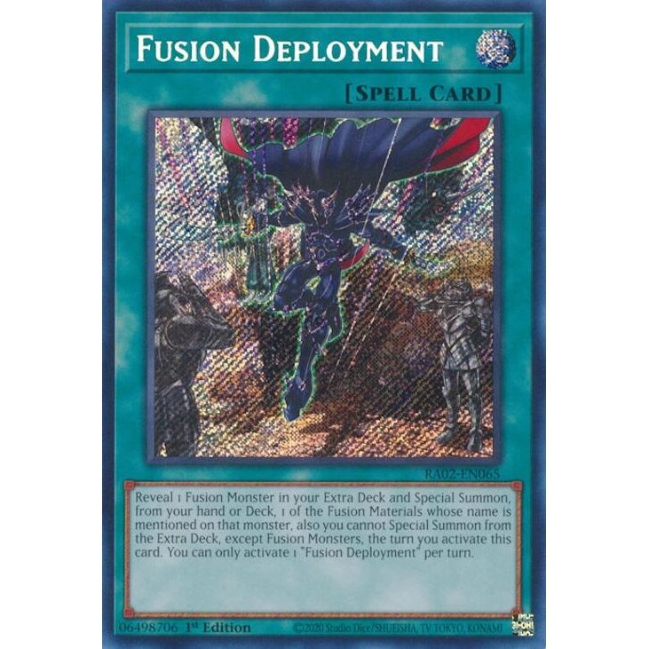 Image for Fusion Deployment (Secret Rare) (RA02-EN065) (RA02) - YuGiOh