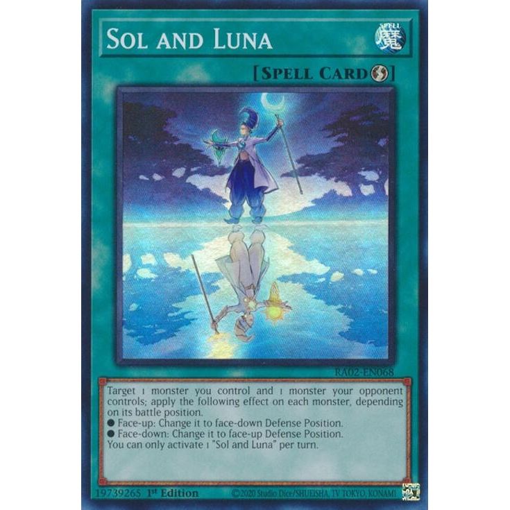 Image for Sol and Luna (RA02-EN068) (RA02) - YuGiOh