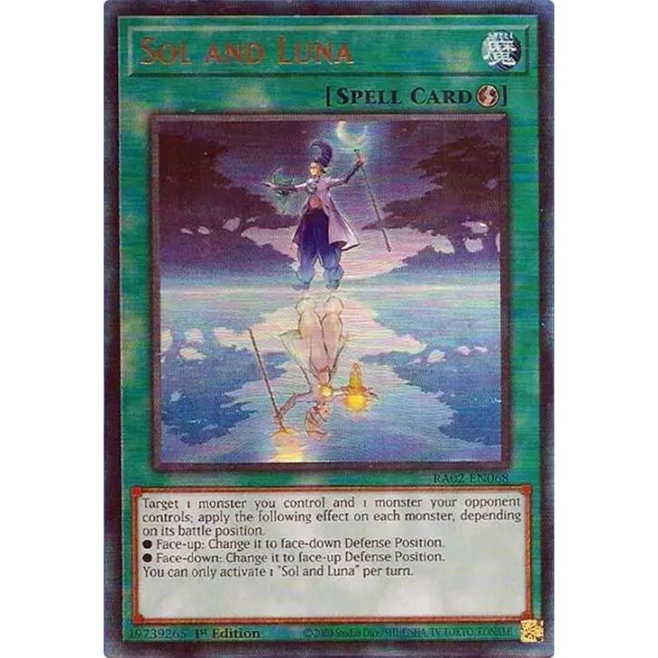 Image for Sol and Luna (PUR) (RA02-EN068) (RA02) - YuGiOh