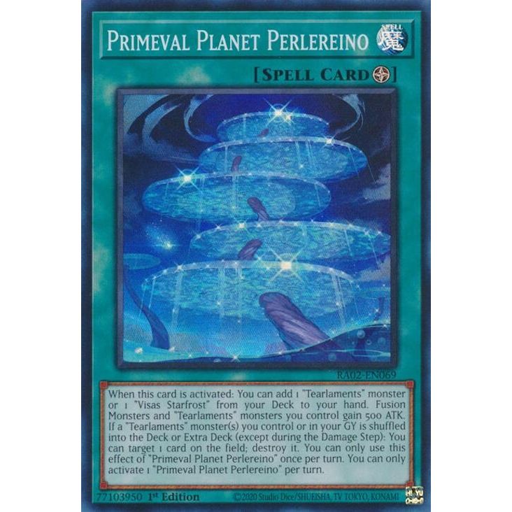 Image for Primeval Planet Perlereino (RA02-EN069) (RA02) - YuGiOh
