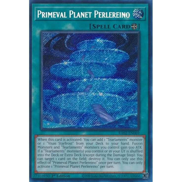 Image for Primeval Planet Perlereino (Secret Rare) (RA02-EN069) (RA02) - YuGiOh