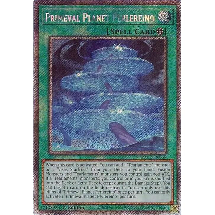 Image for Primeval Planet Perlereino (Platinum Secret Rare) (RA02-EN069) (RA02) - YuGiOh
