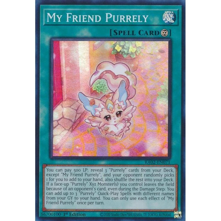 Image for My Friend Purrely (RA02-EN071) (RA02) - YuGiOh
